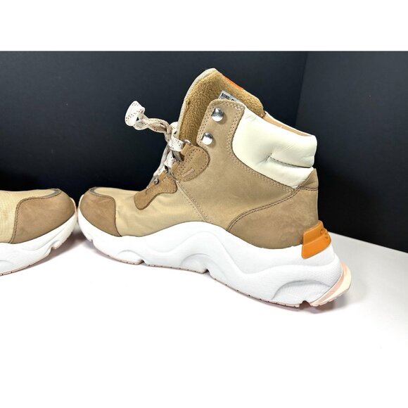 Sorel Size 10.5M KINETIC RNEGD CONQUEST Tawny Buff Sneakers Women's Shoes - Picture 12 of 16